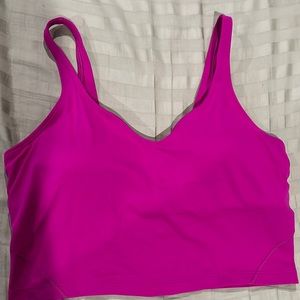 NWOT Lululemon Align Tank - Size 12 - hot pink